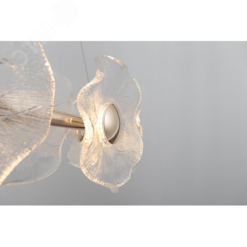 Люстра светодиодная LED 30Вт 3000K 6135-101 Shannon дизайн - фото 10