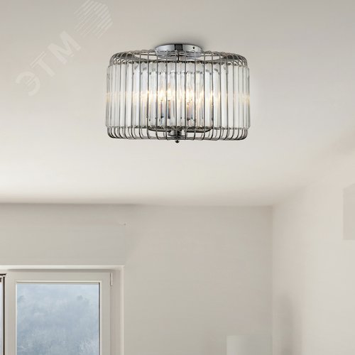 Люстра 5хЕ14 40Вт 1035-305 хрусталь классика Wibke - фото 4