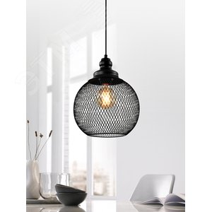 Светильник подвесной (подвес) Rebeca 5096-201 1 х Е27 40 Вт лофт - кантри потолочный - фото 2