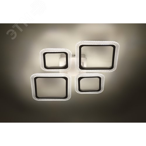 Светильник потолочный светодиодный с пультом LED 84Вт 3000К-6000К 6112-107 модерн Nikki - фото 12