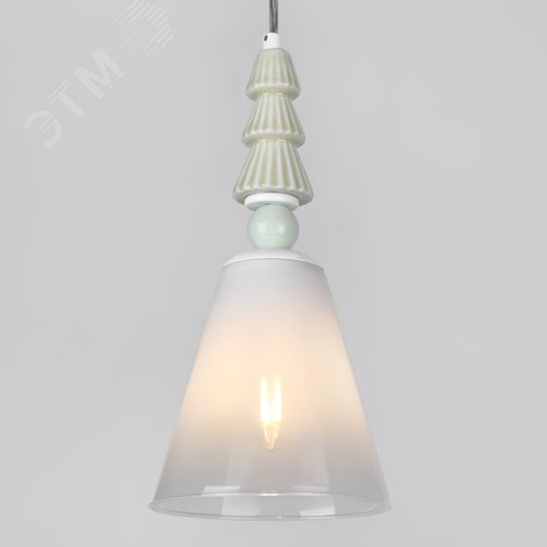 Светильник подвесной 1хЕ27 60Вт дизайн Cataleya 4146-201 - фото 8