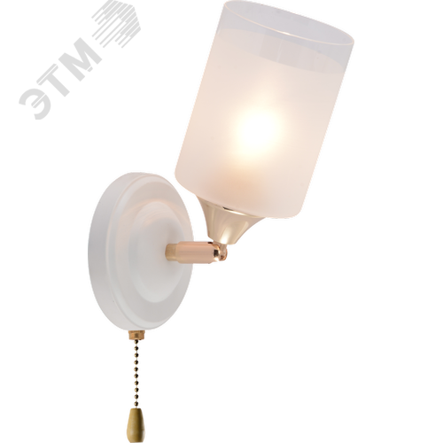 Бра светильник настенный с выключателем 1хЕ27 60Вт 9144-201 модерн Georgiana - фото 2