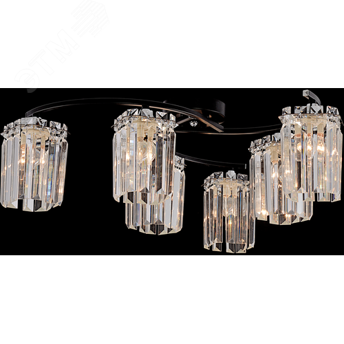 Люстра June 1062-306 6хЕ27 60 Вт хрусталь - фото 3