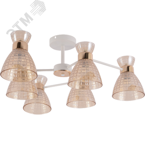 Люстра Frances 9182-306 6хЕ27 60 Вт модерн - фото 2