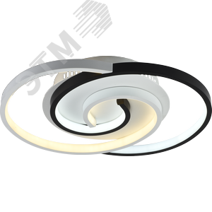 Светильник потолочный светодиодный Abby 6101-101 LED 3900К - 4400К 57 Вт модерн с пультом - фото 3