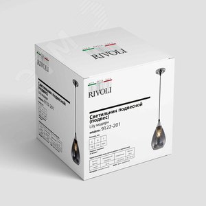 Светильник подвесной (подвес) Lily 9122-201 1 х Е27 40 Вт модерн потолочный - фото 10