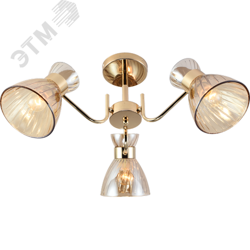 Люстра 3хЕ27 60 Вт модерн Rivoli Victoria 9183-303 - фото 1