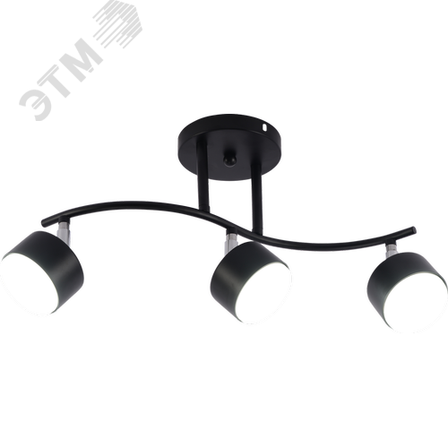 Светильник настенно-потолочный спот 15Вт поворотный Rivoli Vanessa 7074-703 3хGX53 - фото 1