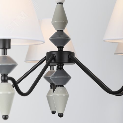 Люстра 5хЕ14 40Вт классика 2096-305 Alisia - фото 9