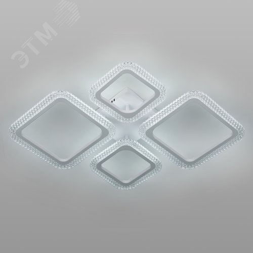 Светильник потолочный светодиодный с пультом LED 84Вт 3000К-6000К 6112-107 модерн Nikki - фото 5