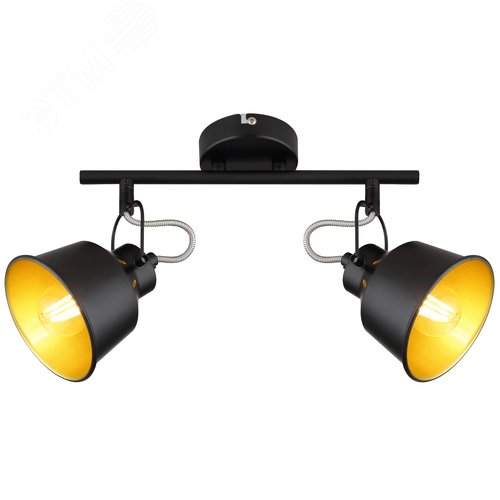 Светильник настенно-потолочный спот поворотный 2хЕ14 40Вт 7064-702 Evelyn - фото 1