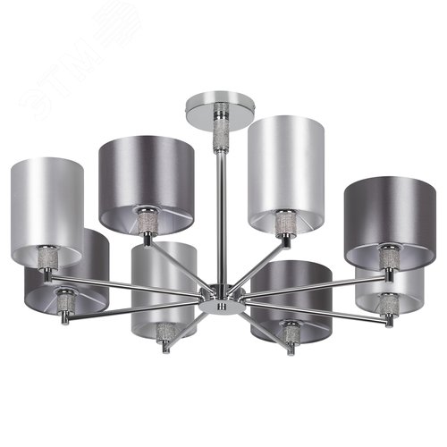 Люстра Ebony 2081-308 8 х Е14 40 Вт классика - фото 2