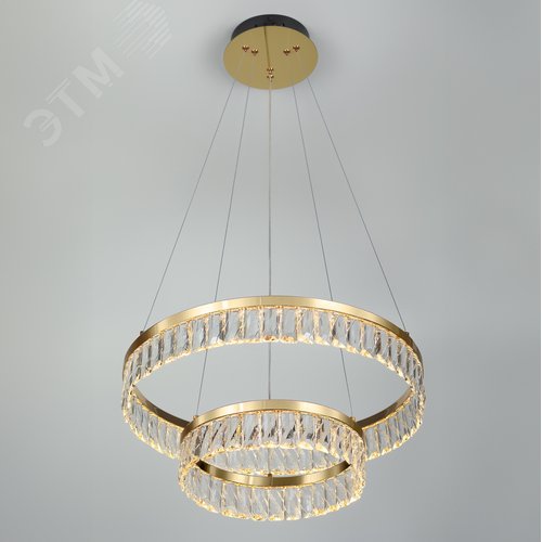 Люстра светодиодная LED 68Вт 3000K Erika 6131-105 дизайн - фото 5