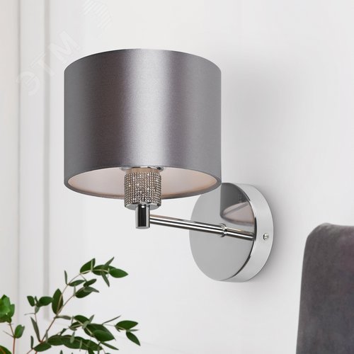 Бра светильник Ebony 2081-401 х Е14 40 Вт классика - фото 10