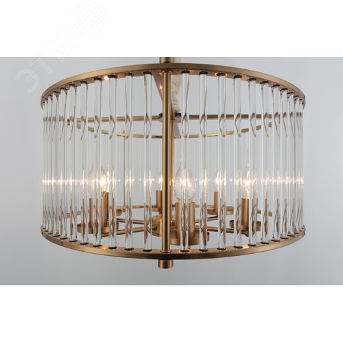 Люстра 6хЕ14 40Вт 4112-306 Erin дизайн - фото 4