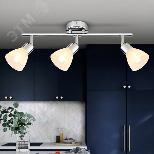 Светильник настенно-потолочный спот поворотный 3хЕ14 40Вт 7051-703 Keila - фото 4