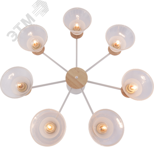 Люстра 7хЕ27 60Вт модерн 9177-308 Theothila - фото 3