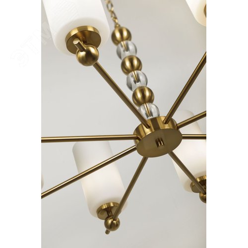 Люстра 8хЕ27 40Вт 3181-310 модерн Antonella - фото 9