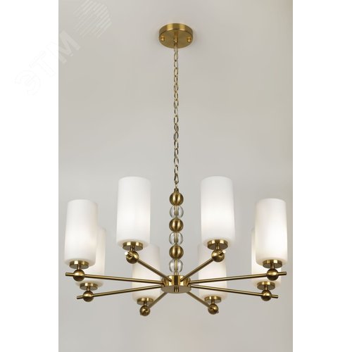 Люстра 8хЕ27 40Вт 3181-310 модерн Antonella - фото 6