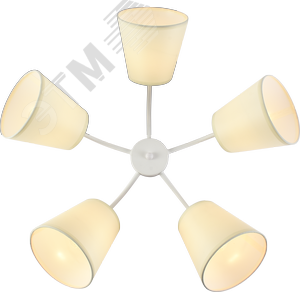 Люстра Aimee 9162-305 5 х Е27 60 Вт модерн - фото 2
