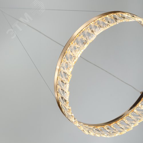 Люстра светодиодная LED 35Вт 3000K 6131-103 Erika дизайн - фото 7