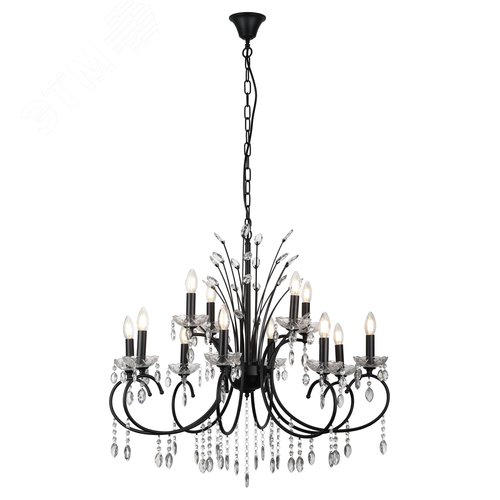 Люстра 12хЕ14 40Вт классика 2097-312 Anamaria - фото 6