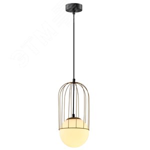 Светильник подвесной (подвес) Bethany 4107-201 1 х Е14 40 Вт дизайн потолочный шар - фото 1