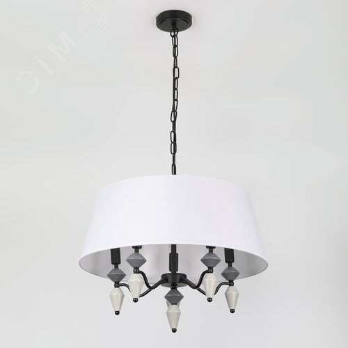 Люстра 5хЕ14 40Вт классика 2096-310 Alisia - фото 3