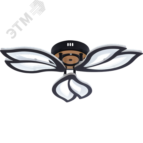 Люстра потолочная светодиодная LED 60 Вт 2140Лм 3000-6250К с пультом ДУ 6195-703 Lana - фото 3