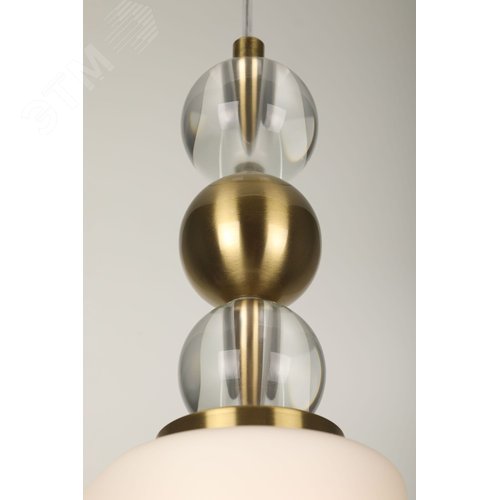 Светильник подвесной 1хЕ27 40Вт 3181-201 модерн Antonella - фото 11