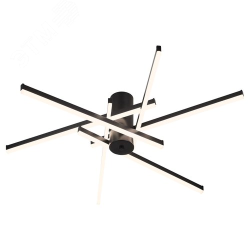 Светильник светодиодный потолочный ДПБ-90Вт 3000-6000К чёрный с пультом Rivoli Violet 6180-201 - фото 1