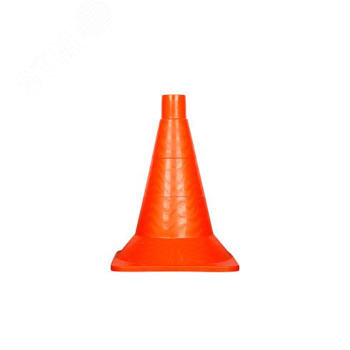 Изображение товара Конус дорожный ТЕХНОЛОГИЯ КС-1.2 320 мм мягкий, квадратное основание