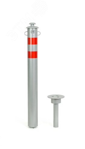 Изображение товара Столбик парковочный ГОРОД съемный с креплением для цепи 750x76 мм