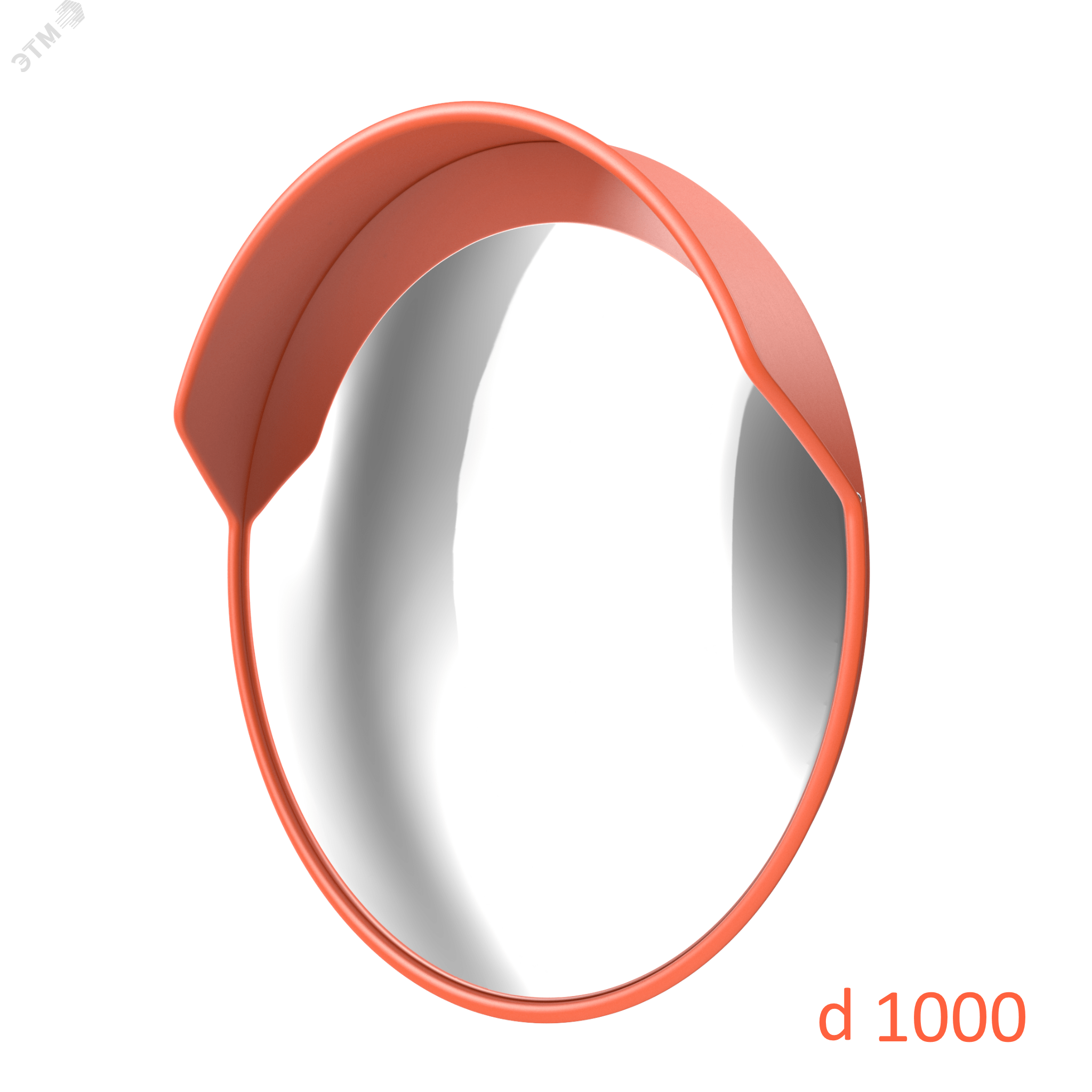 Зеркало дорожное с защитным козырьком d-1000 мм 00000001927 ТЕХНОЛОГИЯ