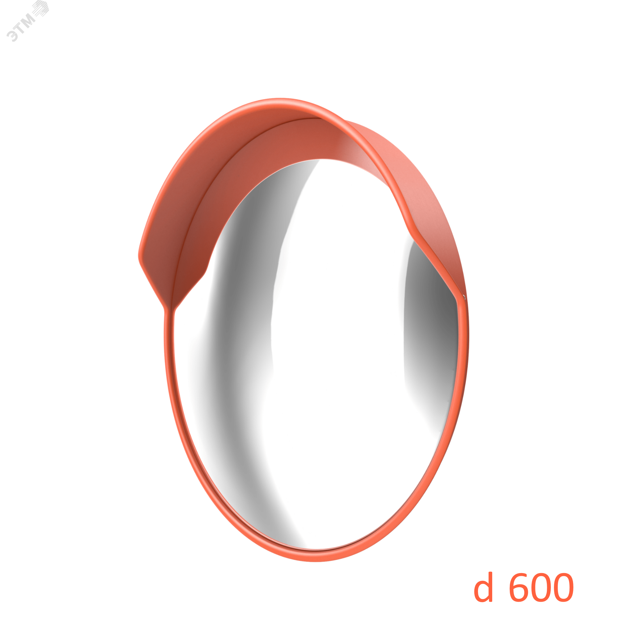 Изображение товара Дорожное зеркало с защитным козырьком диаметр 600 мм от ТЕХНОЛОГИЯ