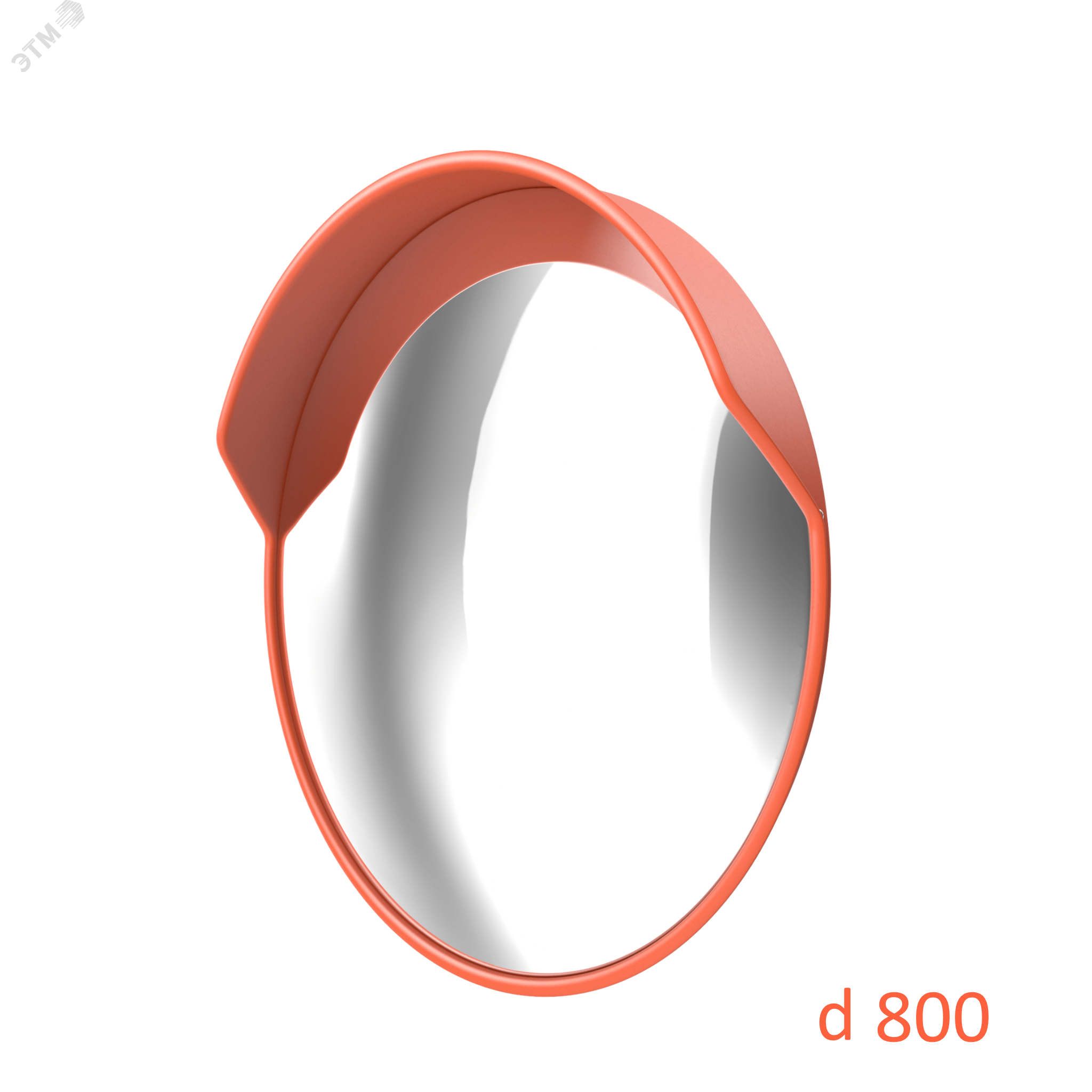 Зеркало дорожное с защитным козырьком d-800 мм 00000001666 ТЕХНОЛОГИЯ