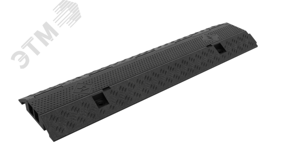 Изображение товара ККР 2-12 кабель-канал с черной крышкой, 970×250×50 мм