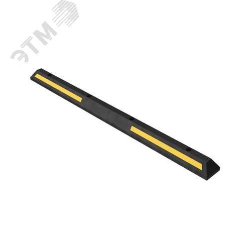 Изображение товара Колесоотбойник резиновый 2м КР-2,0 ЦЕЛЬНЫЙ (шт)