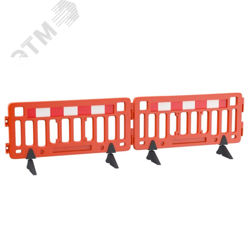 Изображение товара Ограждение пластиковое дорожное Баррикада 2м 1 (шт)