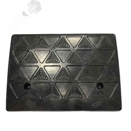 Изображение товара Съезд с бордюра средняя часть с кабель-каналом, резиновый, СР-140-1, без наклеек (шт)