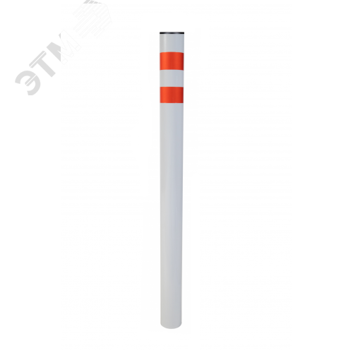 Изображение товара Столбик парковочный ЭКОНОМ бетонируемый 1000х76мм с заглушкой (шт)