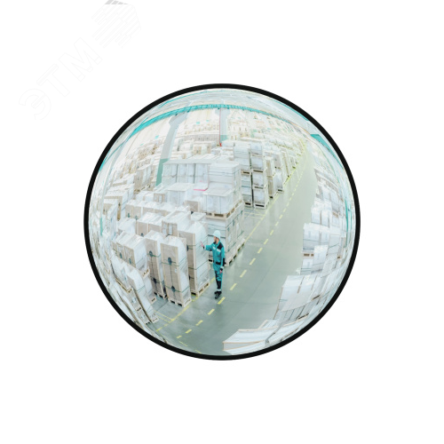 Изображение товара Зеркало сферическое для помещений d-900 мм (шт)