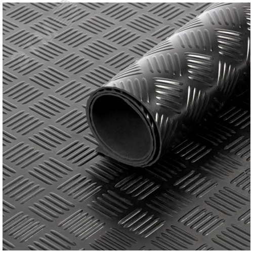 Изображение товара Покрытие резиновое Шахматы 1,2х10м черная (шт)