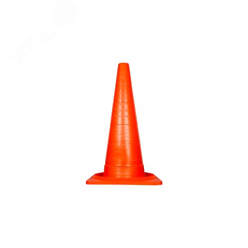 Изображение товара Конус дорожный КС-2.2 520 мм мягкий без полос квадратное основание (шт)