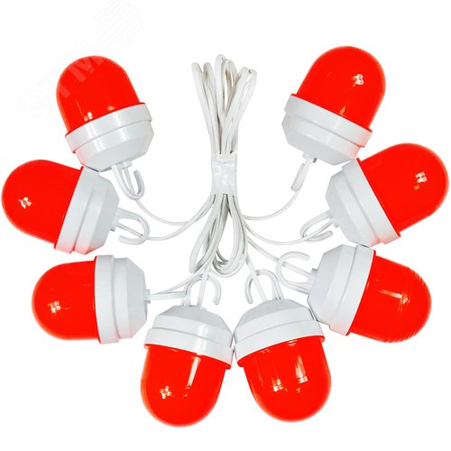 Изображение товара Гирлянда из фонарей ФС-12 100м с шагом 2м (шт)