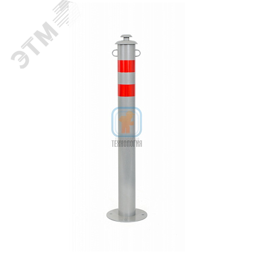 Изображение товара Столбик парковочный ГОРОД анкерный с креплением для цепи 750х76мм (шт)