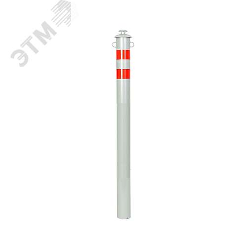 Изображение товара Столбик парковочный ГОРОД бетонируемый с кре лением для цепи 1000х76мм (шт)