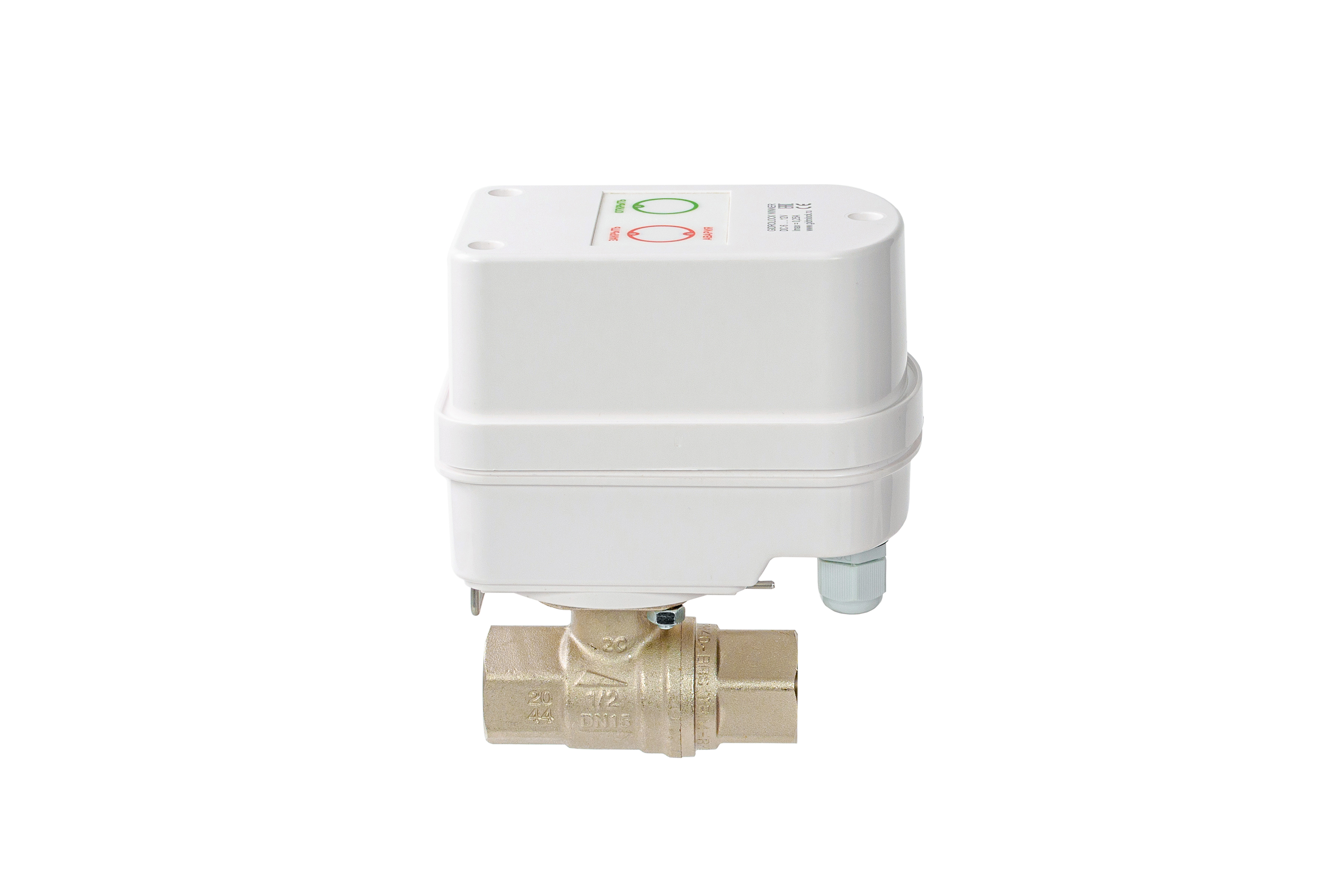 Шаровый кран с электроприводом WINNER  RADIO BUGATTI 3/4'