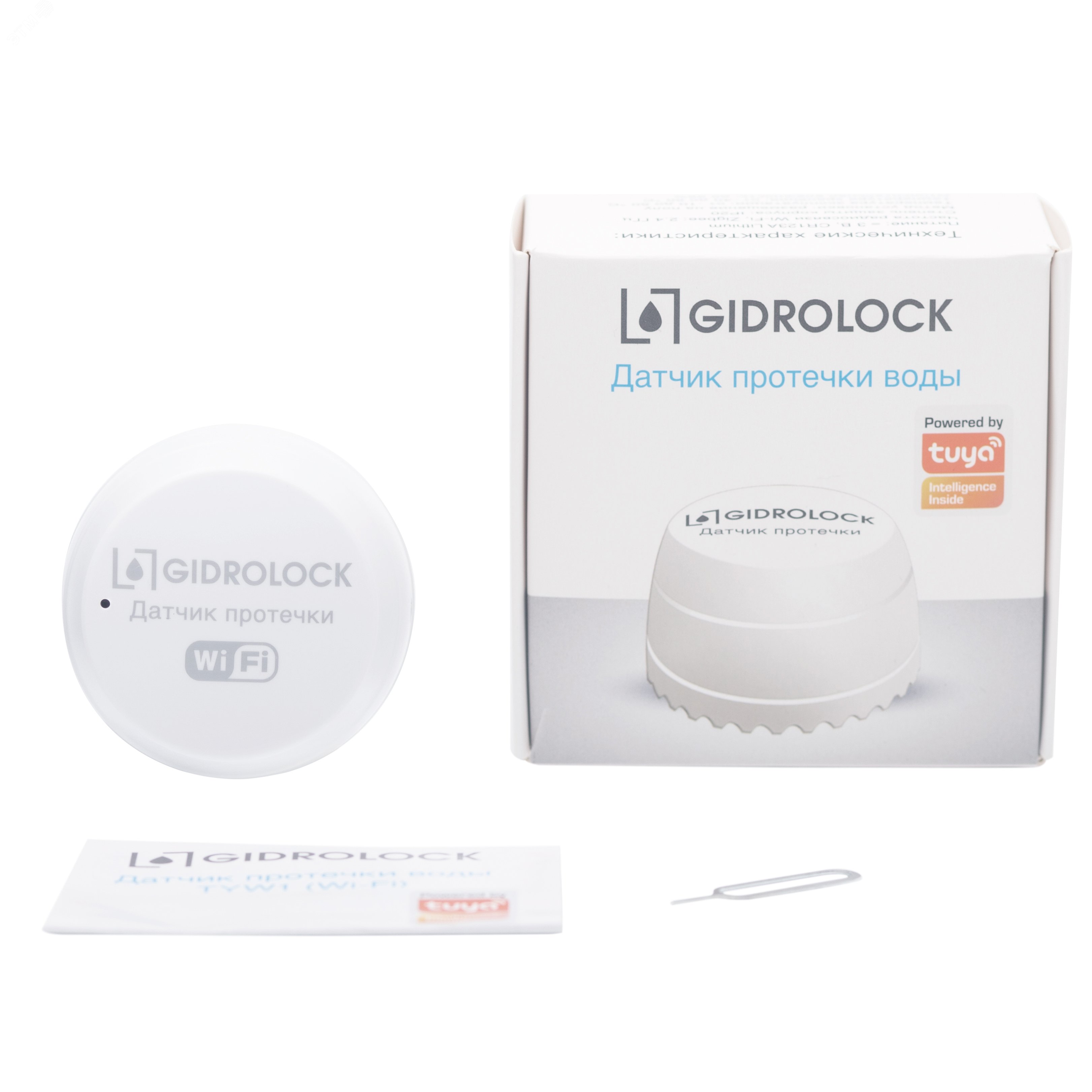 Изображение товара Датчик протечки воды GIDROLOCK TYW1 Wi-Fi (шт)
