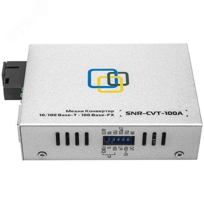 Медиаконвертер  10/100-Base-T / 100Base-FX, Tx/Rx: 1310/1550нм, V2 SNR-CVT-100A SNR - превью 2